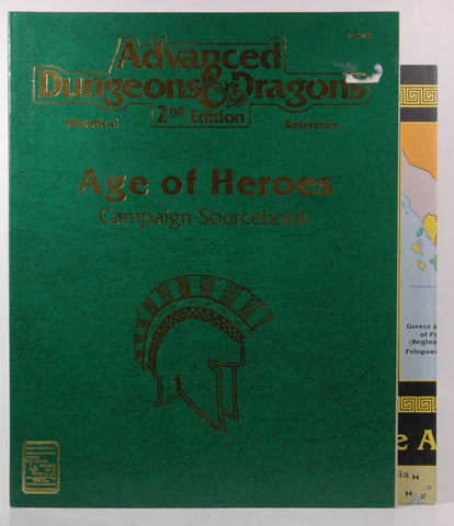 Age of Heroes: Campaign Sourcebook: Greece (Advanced Dungeons & Dragons 2nd Edition), by Rea, Nicky