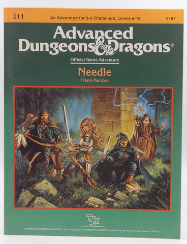 Needle (Advanced Dungeons & Dragons Module I11), by Mentzer, Frank