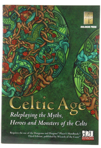 Celtic Age: Role-Playing the Myths, Heroes & Monsters of the Celts (d20 Fantasy Roleplaying), by Mike Bennighof,Ree Soesbee,John R. Phythyon