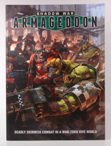 Shadow War Armageddon Skirmish Combat Game Book, by