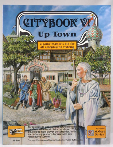 Citybook VI: Up Town (All-System Roleplaying RPG Aid), by Kevin Crossman