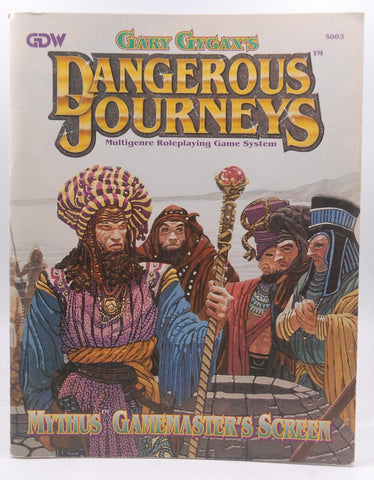 Dangerous Journeys Mythus Gamemasters Screen, by Gygax, Gary