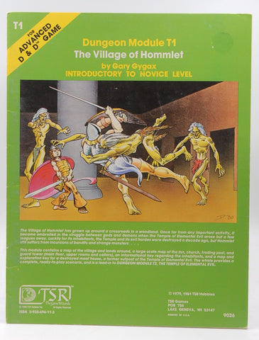 The Village of Hommlet (Advanced Dungeons & Dragons), by Gary Gygax