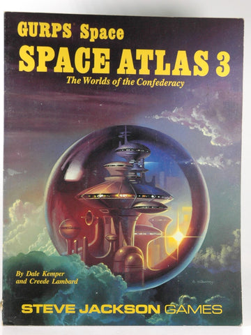 Gurps Space Atlas 3 : The Worlds of the Confederacy, by Creede Lambard, Dale Kemper