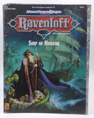 Ship of Horror (AD&D 2nd Ed Fantasy Roleplaying, Ravenloft Setting, RA2), by Brown, Anne