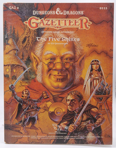 Five Shires (Dungeons & Dragons Gazetteer GAZ8), by Greenwood, Ed