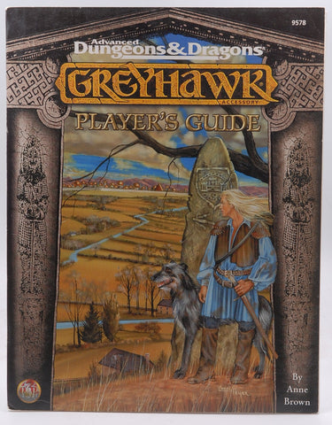 AD&D 2e Greyhawk Player's Guide missing map, by Anne Brown