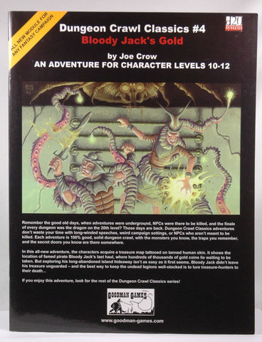 Dungeon Crawl Classics #4: Bloody Jack's Gold, by Crow, Joe