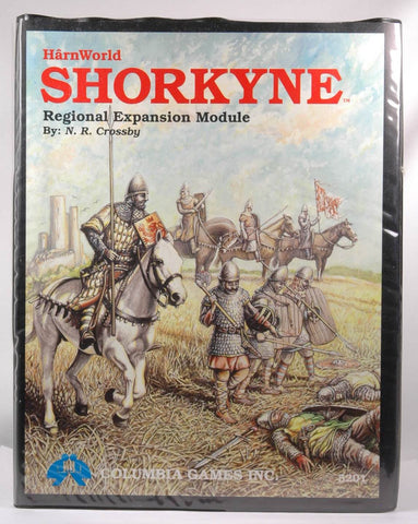 Shorkyne: Regional Expansion Module (Harn/HarnWorld), by N. Robin Crossby