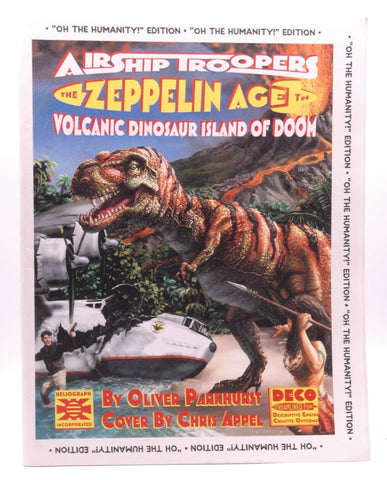 Airship Troopers: Volcanic Dinosaur Island Of Doom, by Parkhurst, Oliver