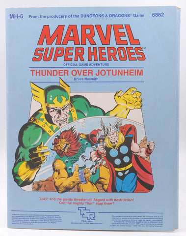 Thunder over Jotunheim (Marvel Super Heroes module MH6), by Nesmith, Bruce