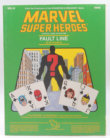 Fault Line (Marvel Super Heroes module MH8), by Eastland, Kim