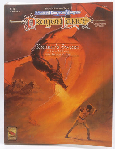 Knight's Sword (Advanced Dungeons & Dragons, 2nd Edition), by McComb, Colin