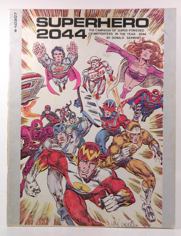 Superhero 2044 (The Campaign of Super-powered Crimefighters in the Year 2044), by Saxman, Donald
