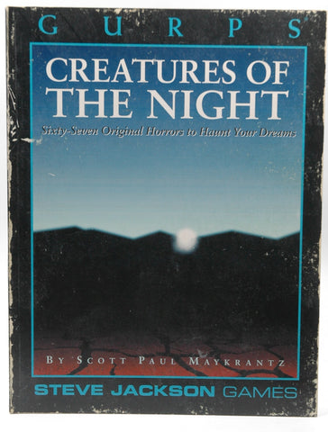 Gurps: Creatures of the Night, by Maykrantz, Scott
