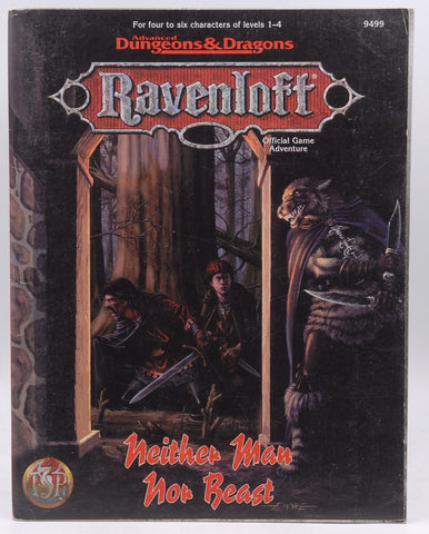 Neither Man Nor Beast: Ravenloft Adventure, by Grubb, Jeff, TSR Inc