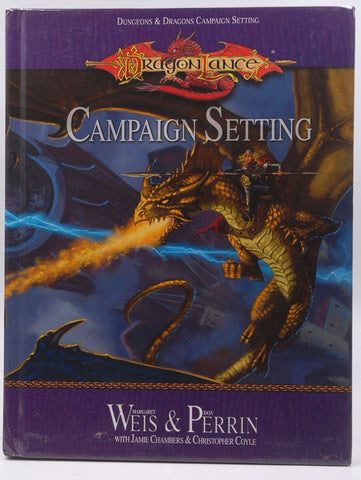 Dragonlance Campaign Setting (Dungeon & Dragons Roleplaying Game: Campaigns), by Jamie Chambers, Christopher Coyle