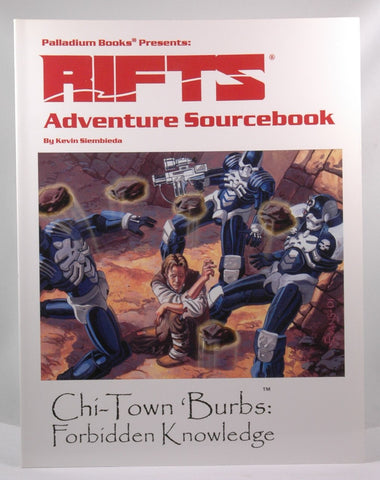 Rifts Adventure Sourcebook 1: Chi-Town 'Burbs, by Siembieda, Kevin