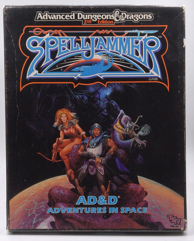 AD&D Spelljammer Adventures in Space Advanced Dungeons & Dragons in Space, by