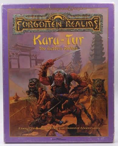 AD&D Forgotten Realms Kara-Tur The Eastern Realms Dungeons & Dragons Box, by