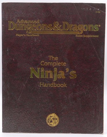 The Complete Ninja's Handbook (Advanced Dungeons & Dragons Player's Handbook: Rules Supplement) #2155, by Aaron Allston