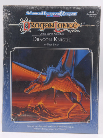Dragon Knight (Advanced Dungeons & Dragons/Dragonlance Module DLA2), by Swan, Rick