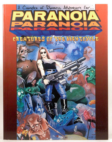 A Complex of Dimness Adventure For Paranoia, Creatures of the Nightcycle, by Chris Helper, Jennifer Brandes