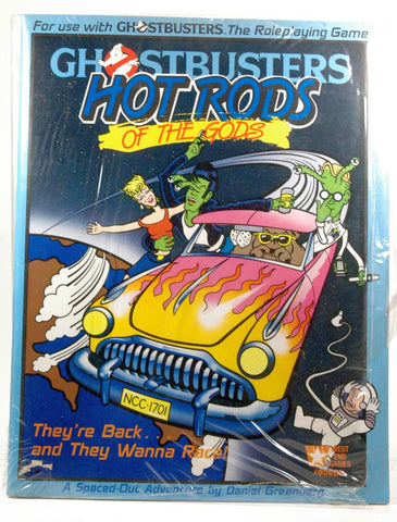 Hot Rods of the Gods (Ghostbusters RPG), by Greenberg, Daniel