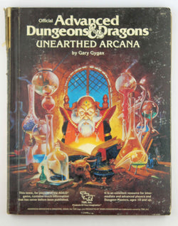 AD&D Unearthed Arcana Play Copy, by Gary Gygax  