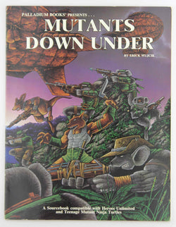 Palladium RPG Mutants Down Under VG, by Erick Wujcik  