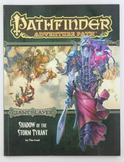 Pathfinder RPG Shadow of the Storm Tyrant Giantslayer, by Tito Leati  