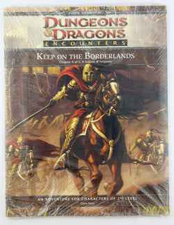 D&D Encounters 4e Keep on the Borderlands Chapter 4/5 A Season of Serpents SW, by Chris Sims  