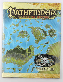 Pathfinder RPG Skull & Shackles Poster Map Folio SW, by Various  