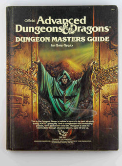 Advanced Dungeons & Dragons: Dungeon Master's Guide  [Special Reference Guide], by Gary Gygax  