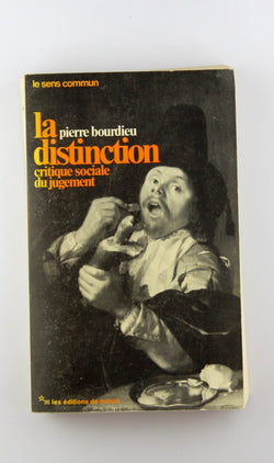 Distinction, by Bourdieu, Pierre  