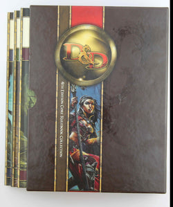 Dungeons and Dragons Core Rulebook Gift Set, 4th Edition, by Wizards RPG Team  