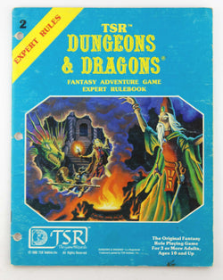 D&D Expert Rules G+, by Cook, Gygax, Arneson  