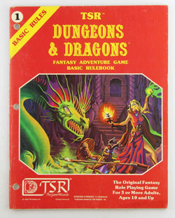 D&D Fantasy Adventure Game: Basic Rulebook, by Moldvay  
