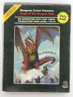 Saga of the Dragon Cult (Dungeon Crawl Classics Adventure Path), by Harley Stroh  