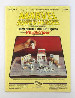 Marvel Super Heroes RPF AC4 Adventure Fold Up Figures and Pit of the Viper, by Kim Eastland  