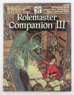 Rolemaster Companion 3, by Anderson, Darrin,Coator, Don  