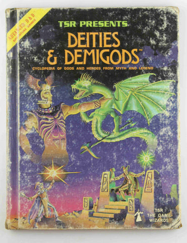 AD&D 2nd Print Deities & Demigods w/Cthulhu, by Ward, Kuntz  