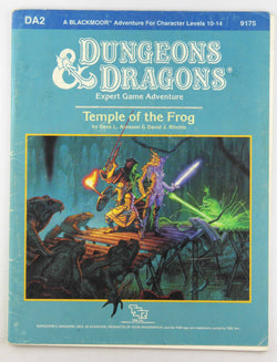Temple of the Frog (AD&D Fantasy Roleplaying, Module DA2), by David J. Ritchie, Dave L. Arneson  