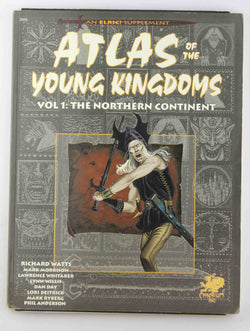Elric! RPG Atlas of the Young Kingdoms Vol 1 w/Map, by Watts, et al  