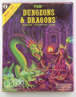 Dungeons & Dragons Basic Set 1011 VG, by Gary Gygax, Dave Arneson  