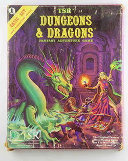 Dungeons & Dragons Basic Set 1011 Extra Dice D&D Crayon, by Gary Gygax, Dave Arneson  