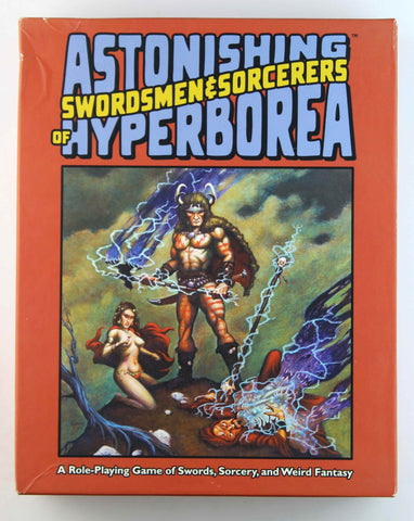Astonishing Swordsmen & Sorcerers of Hyperborea Set, by Talanian, Baggley  