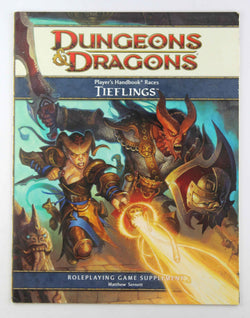 D&D 4e Players Handbook Races Tieflings, by Sernett  