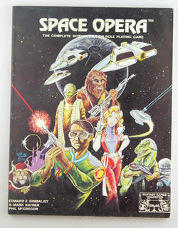 Space Opera Complete Sci Fi RPG, by Simbalist, et al  