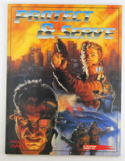 Protect and serve: A law enforcement sourcebook for Cyberpunk, by Pass, Geoff  